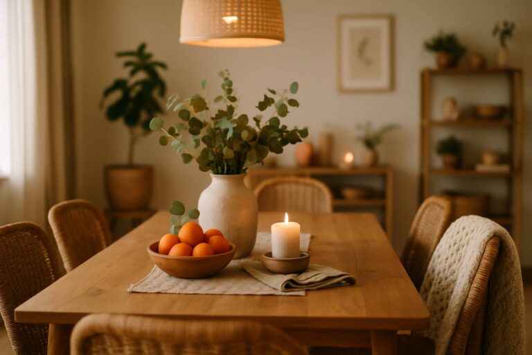 Idées déco pour une salle à manger chaleureuse